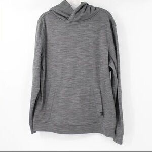 Prana Gray Long Sleeve Houdie in Gray for Mens Size XL